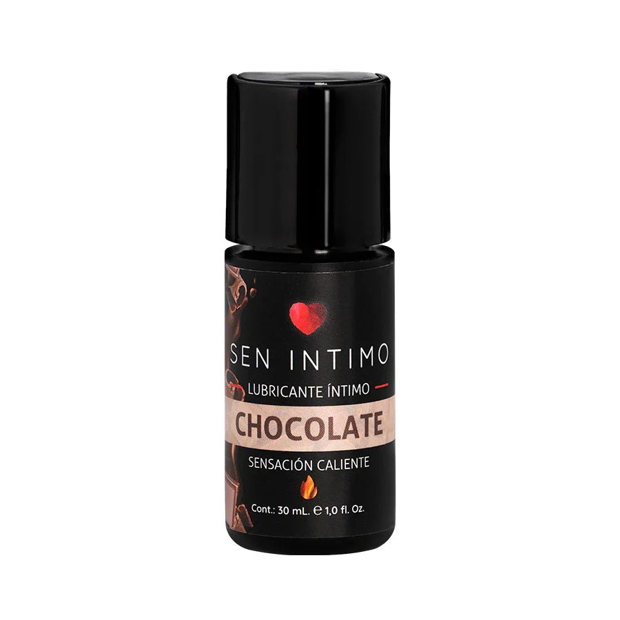 Lubricante Intimo Sabor Chocolate Sensación Caliente