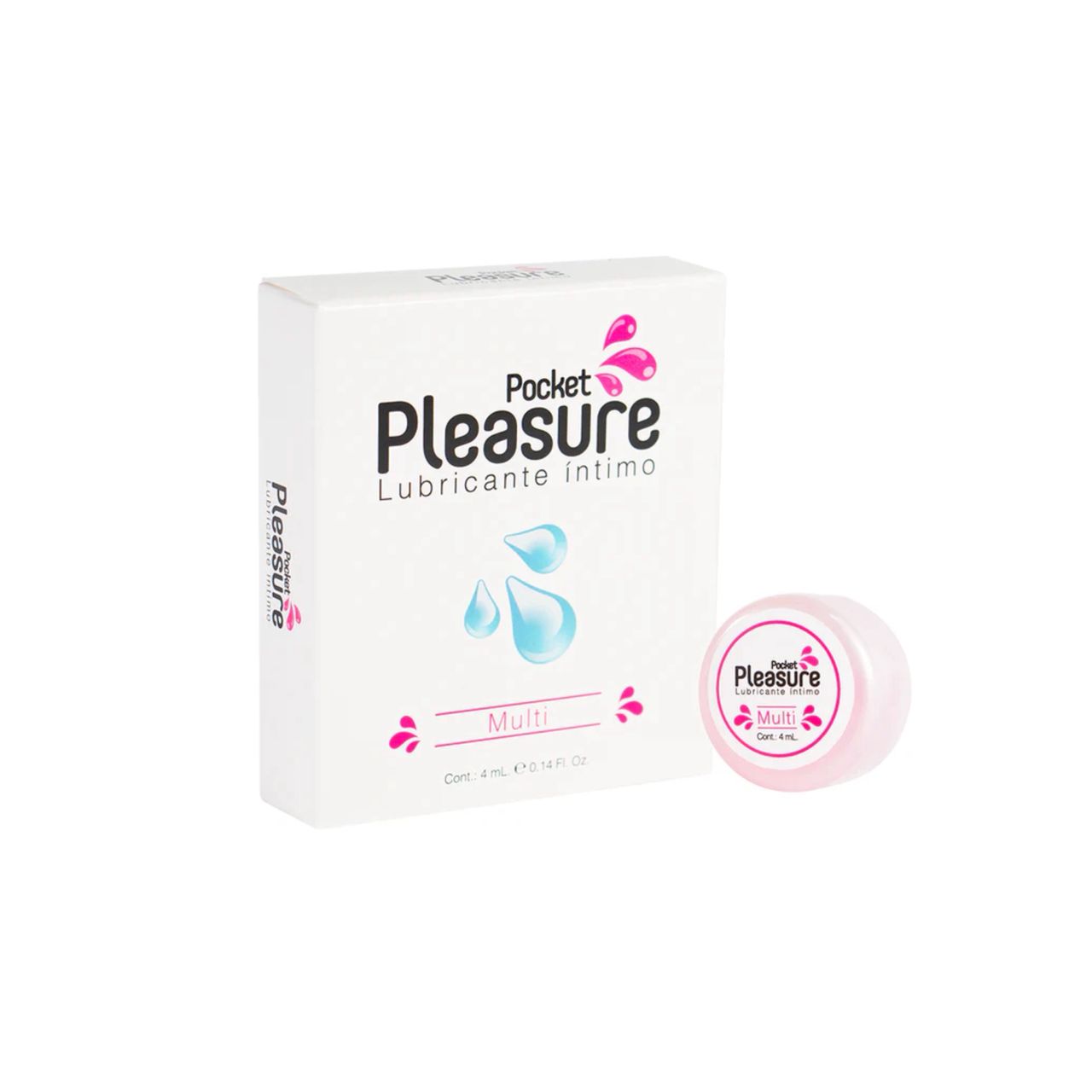 Lubricante Íntimo Pocket Pleasure Multi 4ml
