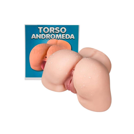 Masturbador Masculino Andromeda Realista Medio Torso