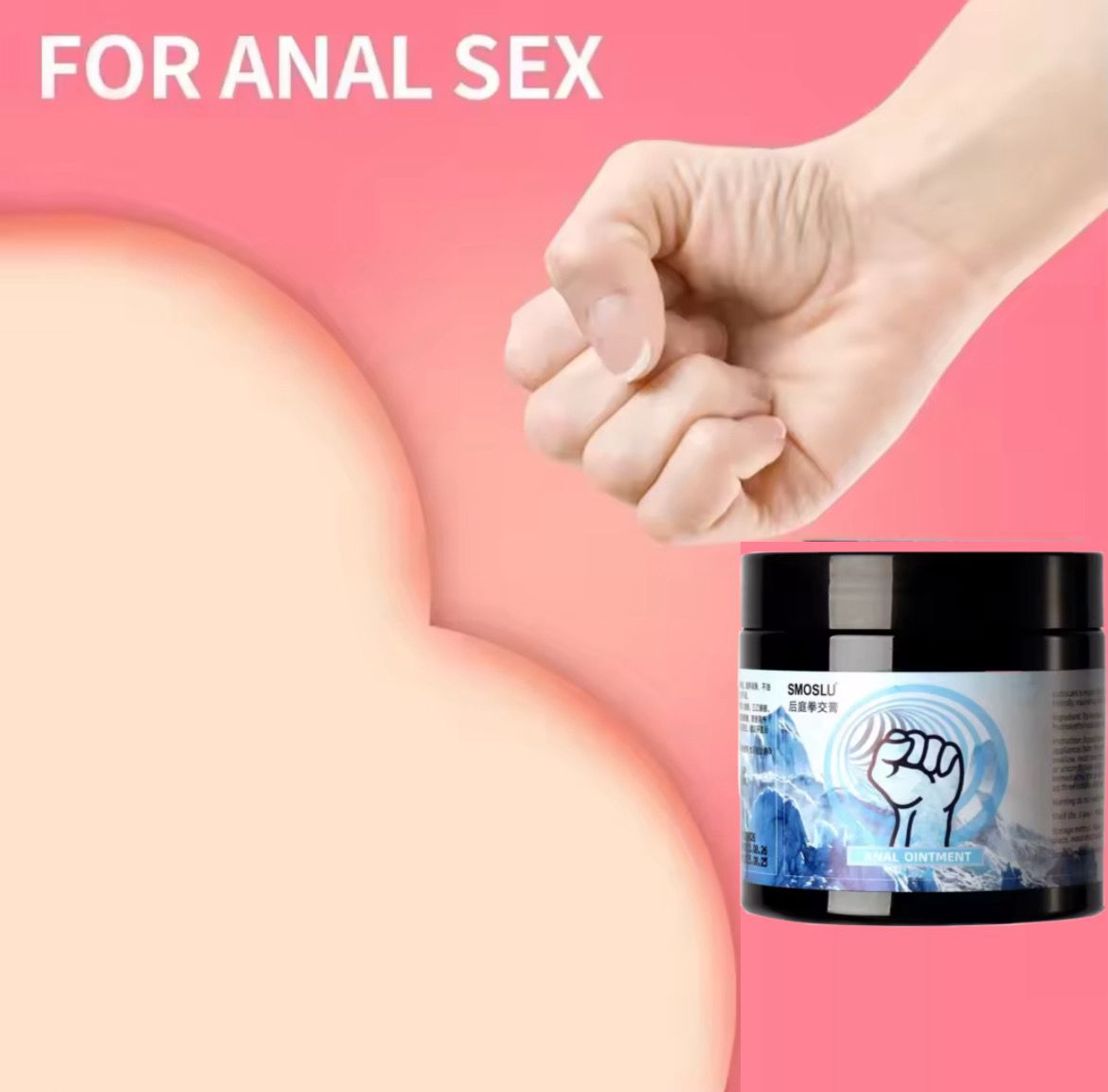 Lubricante Para Fisting Lube Ice Dilatador Anal Smoslu