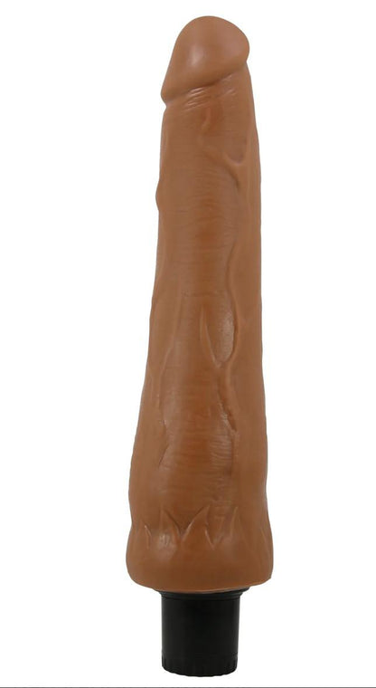 Vibrador Masturbador Realista 25cm Con Piel Deslizante Alfredo