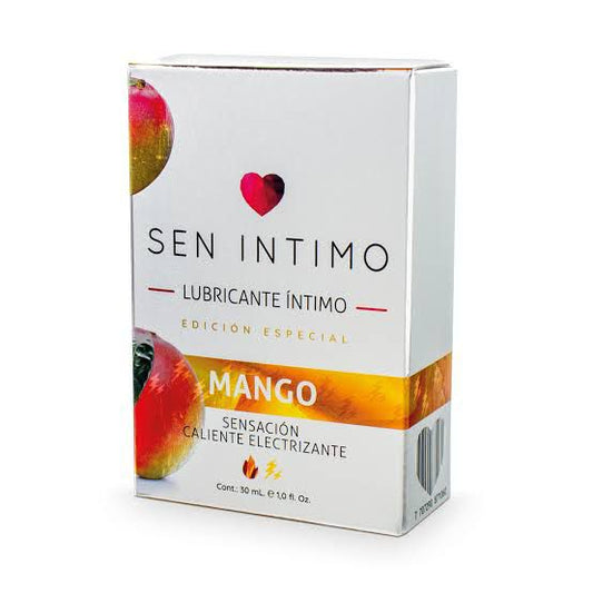 Lubricante Íntimo Sabor Mango 30ml  Sensación Electrizante