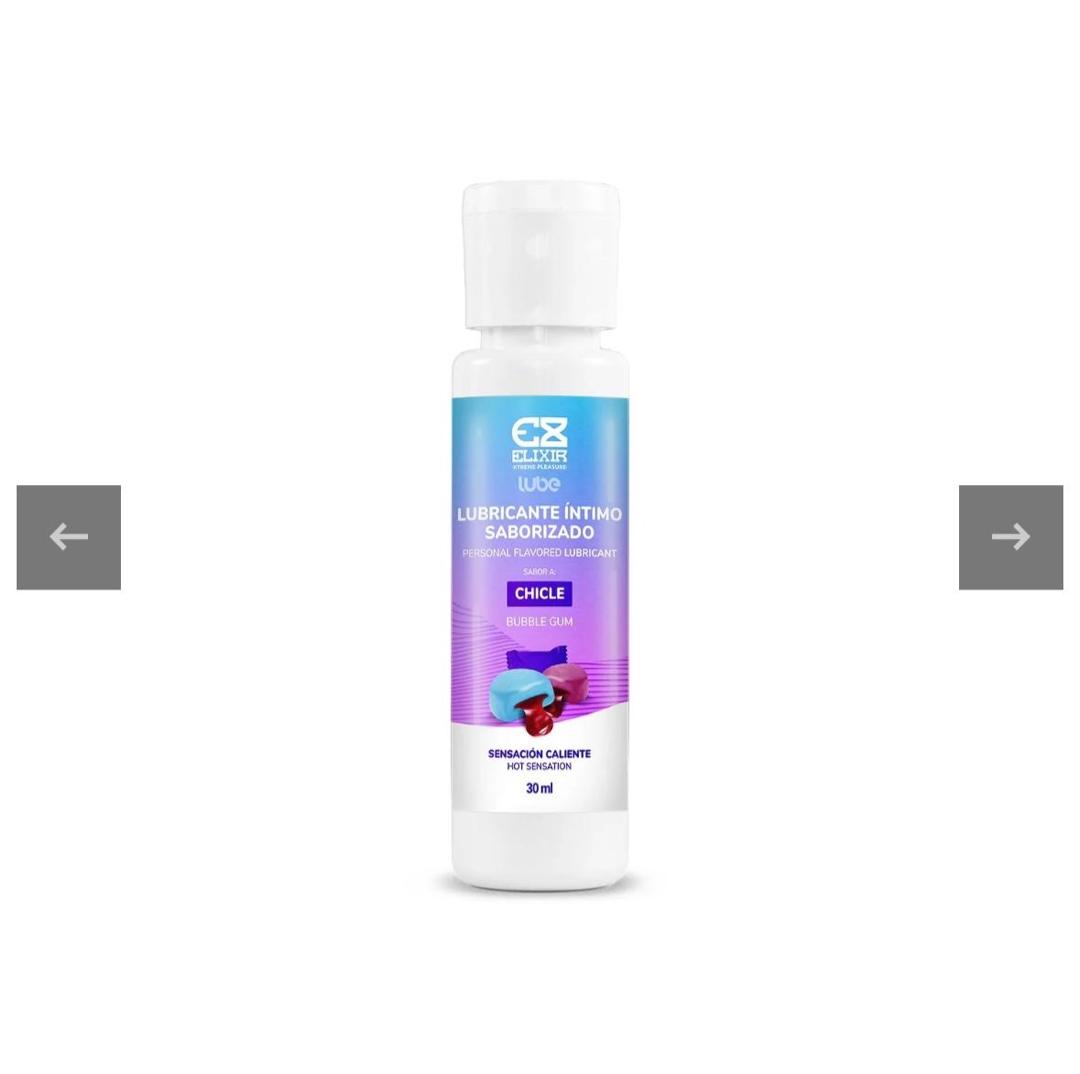 Lubricante Íntimo Sabor Chicle Con Sensación Caliente 30ml