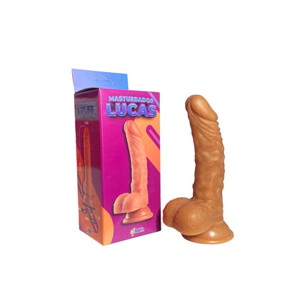Dildo Masturbador Lucas 19cm Realista Con Ventosa