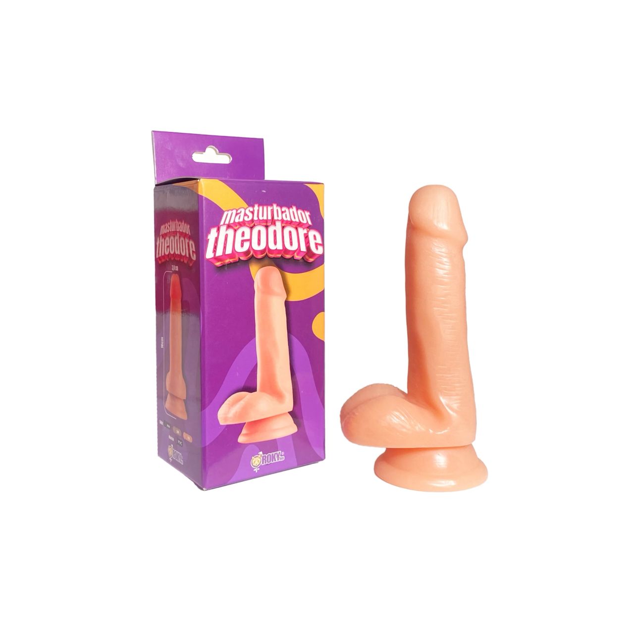 Dildo Masturbador Theodore 16cm Consolador