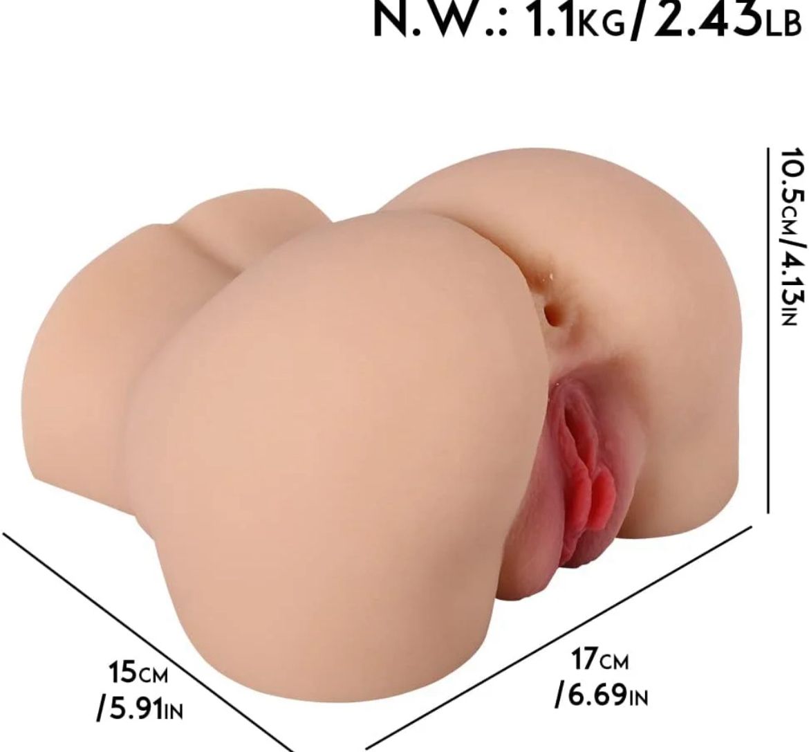 Masturbador Masculino Andromeda Realista Medio Torso