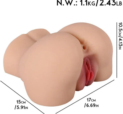 Masturbador Masculino Andromeda Realista Medio Torso