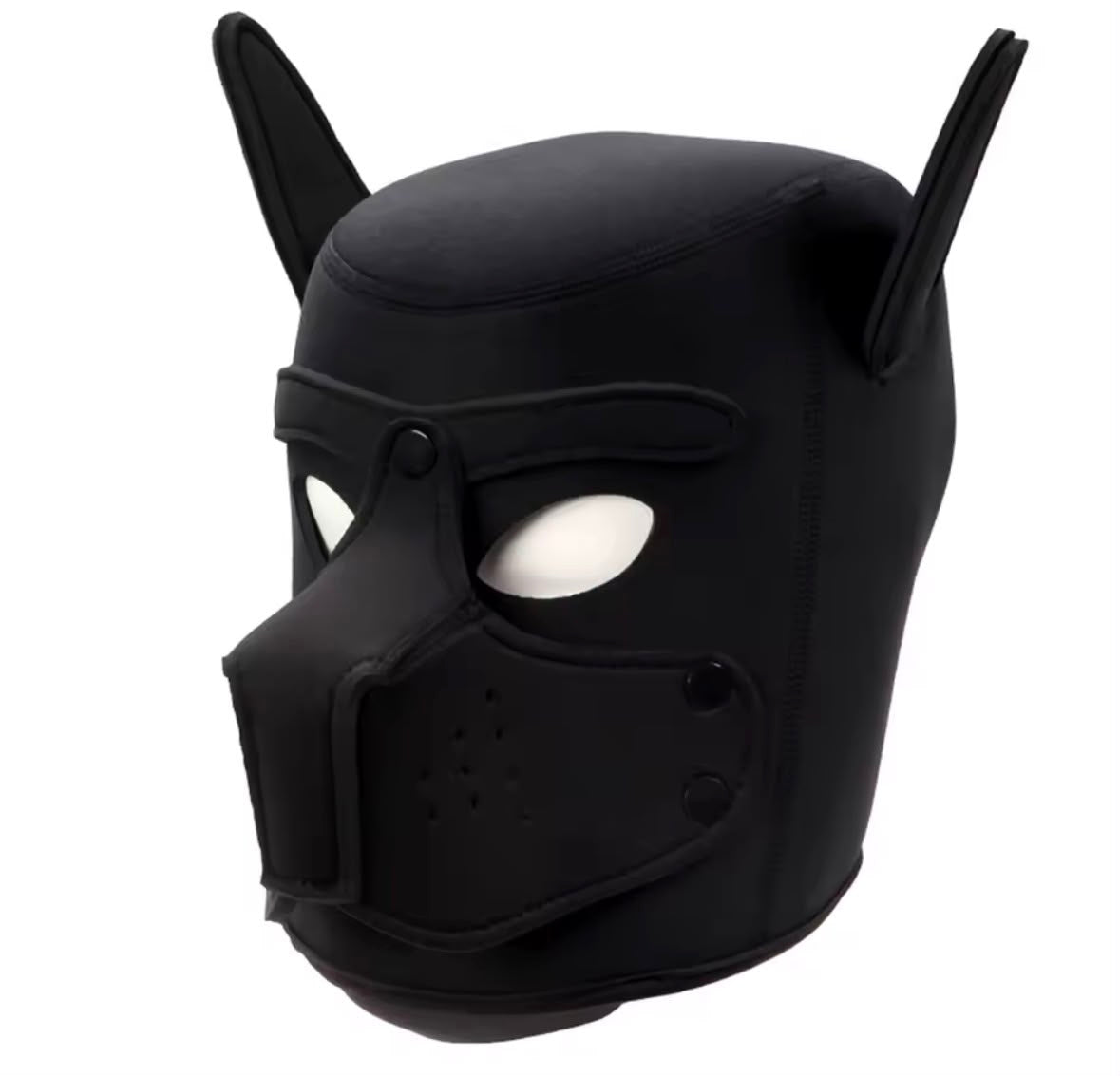 Máscara De Perro Black Play Dog Bondage Mask Puppy