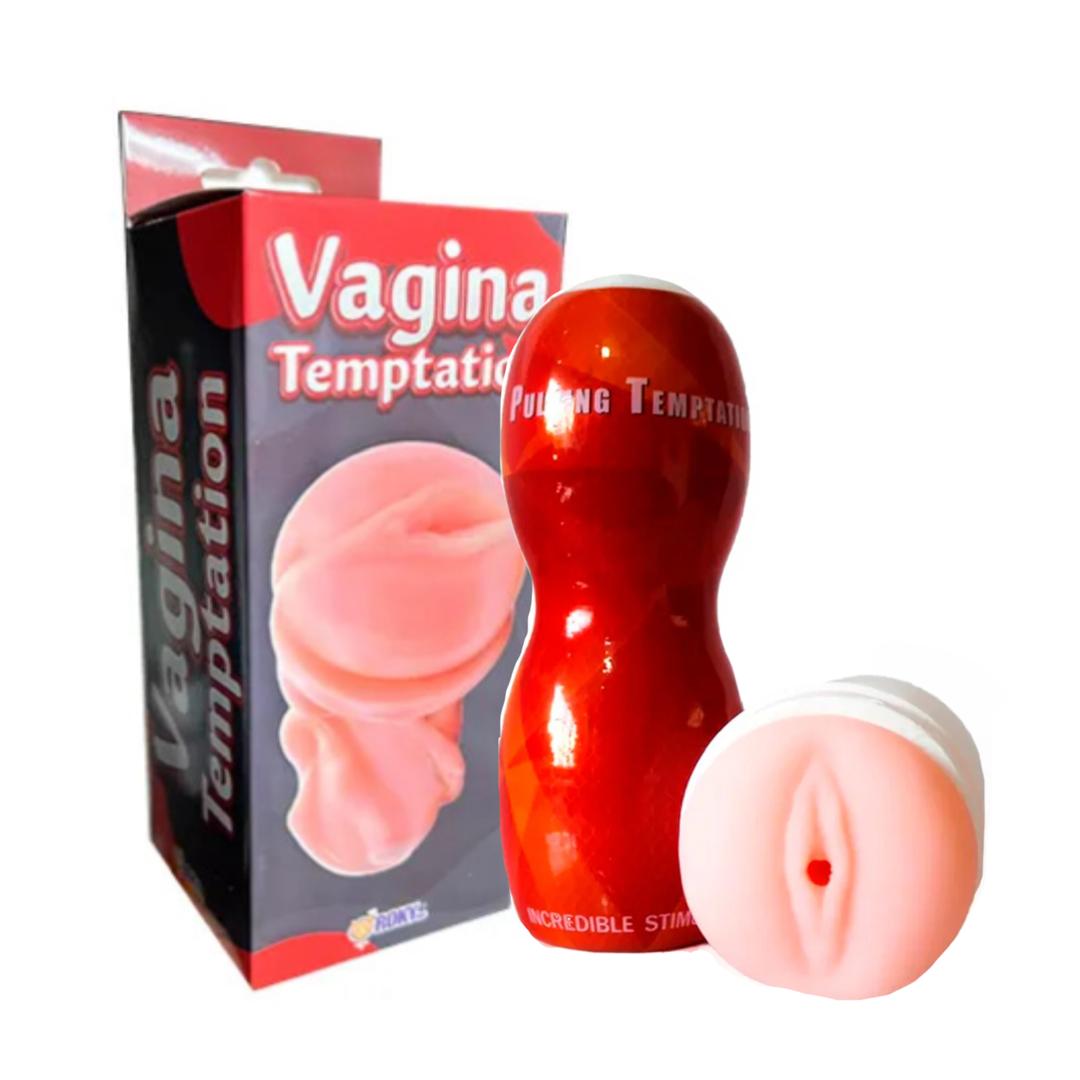 Masturbador Masculino Realista Vagina Pulsing Temptation Taza